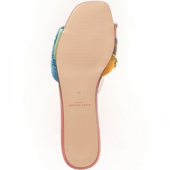 NWT: Kurt Geiger Kensington Flat Sandal - Picture 6 of 7